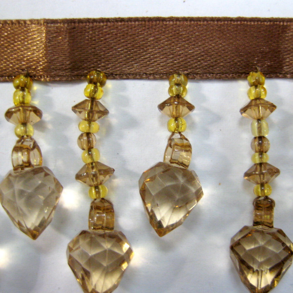 GLASS BEADED FRINGE GLASS BEADED FRINGE